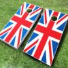 British Flag Cornhole Wrap