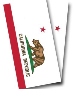 California Flag Cornhole Wrap