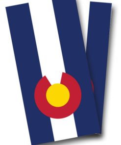 Colorado Flag Cornhole Wrap