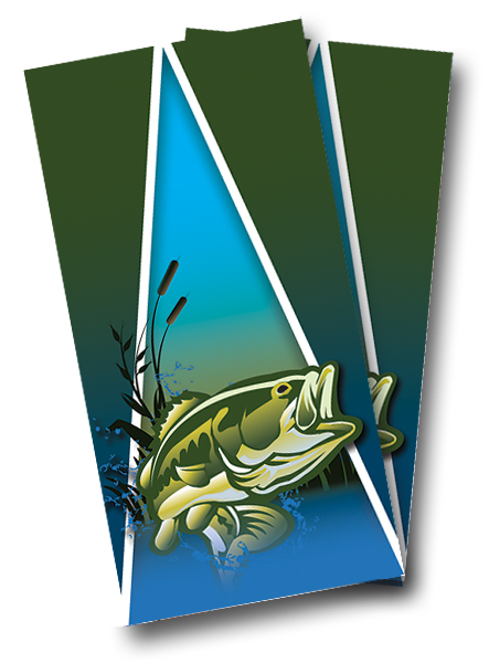 Fish Cornhole Wrap