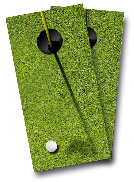 Golf Cornhole Wrap