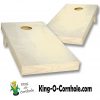 Natural Unpainted Cornhole Boards Set