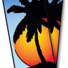 Sunset Cornhole Wrap