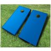 painted cornhole boards royal blue