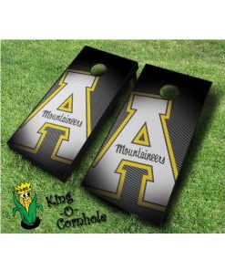 Appalachian State Mountaineers Slanted cornhole boards