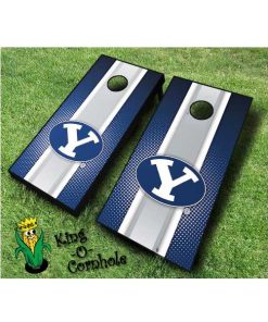 Brigham Young BYU NCAA cornhole boards-Stripe