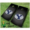 Brigham Young BYU NCAA cornhole boards Slanted