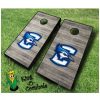 Creighton Bluejays NCAA cornhole boards Distressed