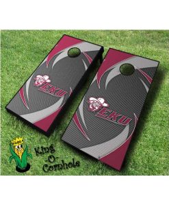 Eastern Kentucky Colonels NCAA cornhole boards Swoosh