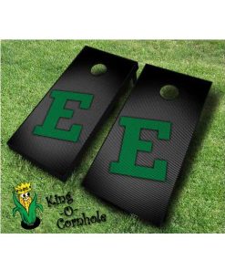 Eastern MichiganEagles NCAA cornhole boards Slanted