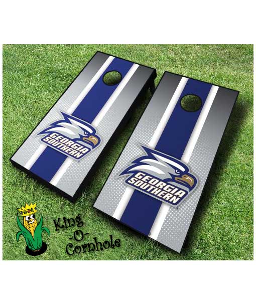 Georgia Southern Eagles NCAA cornhole boards Stripe