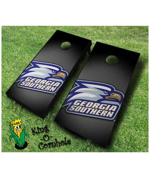 Georgia Southern Eagles NCAA cornhole boards Slanted