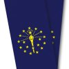 Indiana Flag Cornhole Wrap