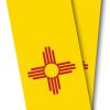New Mexico Flag Cornhole Wrap