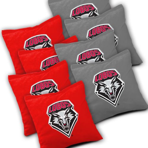 New Mexico Logos Cornhole Bags Set of 8