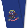 North Dakota Flag Cornhole Wrap