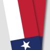 Texas Flag Cornhole Wrap