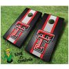 Texas Tech red raiders NCAA cornhole boards Stripe