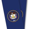 Utah Flag Cornhole Wrap