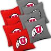 Utah Utes Cornhole Bags Set of 8