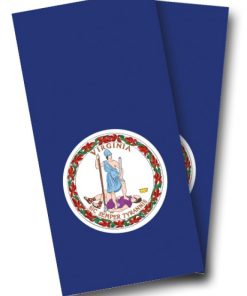 Virginia Flag Cornhole Wrap