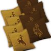 Wyoming Cowboys Cornhole Bags Set of 8