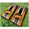 campbell fighting camels NCAA cornhole boards-Stripe