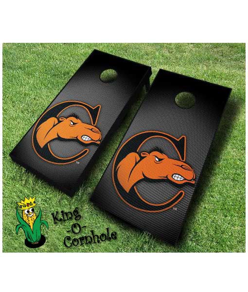 campbell fighting camels NCAA cornhole boards Slanted