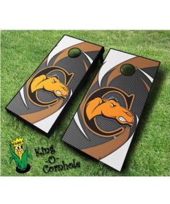 campbell fighting camels NCAA cornhole boards Swoosh