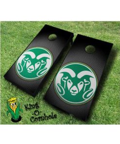 colorado state rams NCAA cornhole boards Slanted