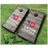 dayton flyers NCAA cornhole boards Distressed