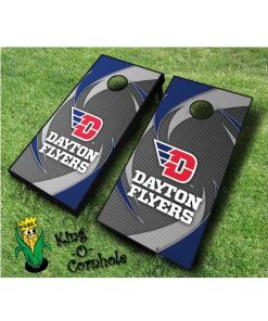dayton flyers NCAA cornhole boards Swoosh