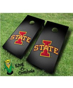 iowa state cyclones NCAA cornhole boards Slanted