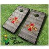 iowa state cyclones NCAA cornhole boards distressed