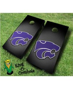 kansas state wildcats NCAA cornhole boards Slanted