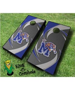 memphis tigers NCAA cornhole boards Swoosh