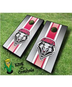 new mexico lobos NCAA cornhole boards Stripe