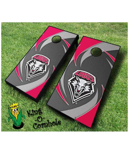 new mexico lobos NCAA cornhole boards Swoosh