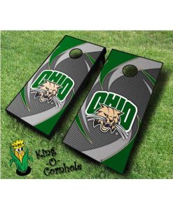 ohio university bobcats NCAA cornhole boards Swoosh