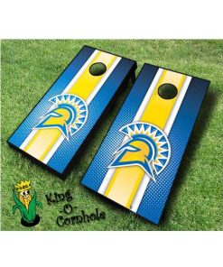 san jose spartans NCAA cornhole boards Stripe