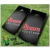 st johns red storm NCAA cornhole boards Slanted