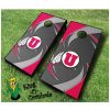 utah utes NCAA cornhole boards Swoosh