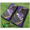 western carolina catamounts NCAA cornhole boards Swoosh