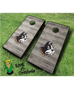 wofford terriers NCAA cornhole boards Distressed