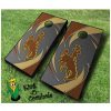 wyoming cowboys NCAA cornhole boards Swoosh