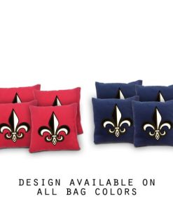 Fleur De Lis COrnhole Bags