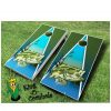 Fishing Cornhole Board Game Set