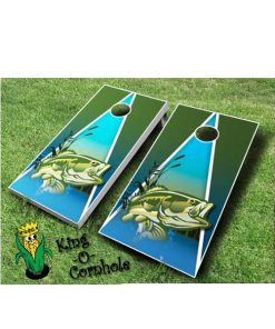 Fishing Cornhole Board Game Set