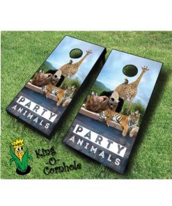 Party Animals Cornhole Game Set