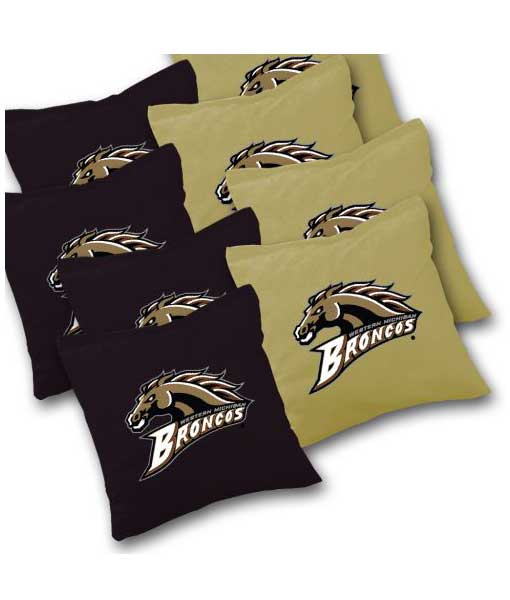 Western-Michigan-Broncos-Cornhole-Bags-Set